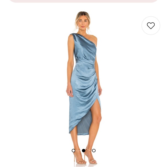 ELLIATT Cassini Dress in Blue midi dress - Picture 2 of 4